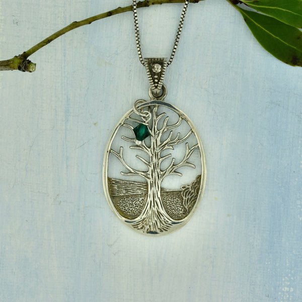 Tree of Life Pendant Sterling Silver