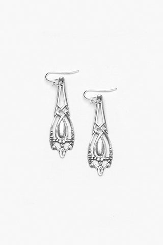 Sterling Silver Marquis Drop Earrings