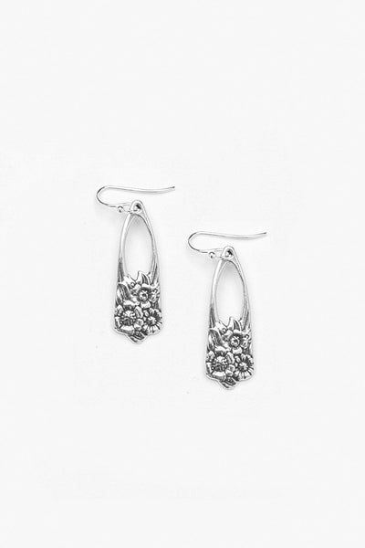 Sterling Silver June drop earrings