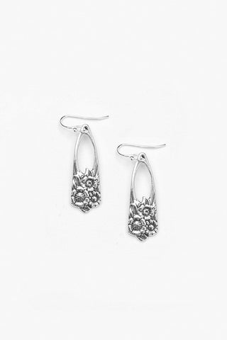 Sterling Silver June drop earrings