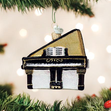 Old World Christmas Baby Grand Piano