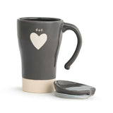 Dad Heart Travel Mug