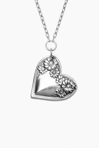 Sterling Silver Sadie Heart Necklace