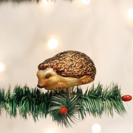 Old World Christmas Hedgehog