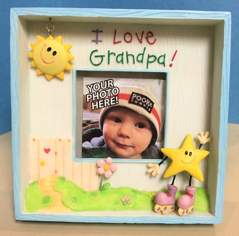 Frame says Love You Grandpa