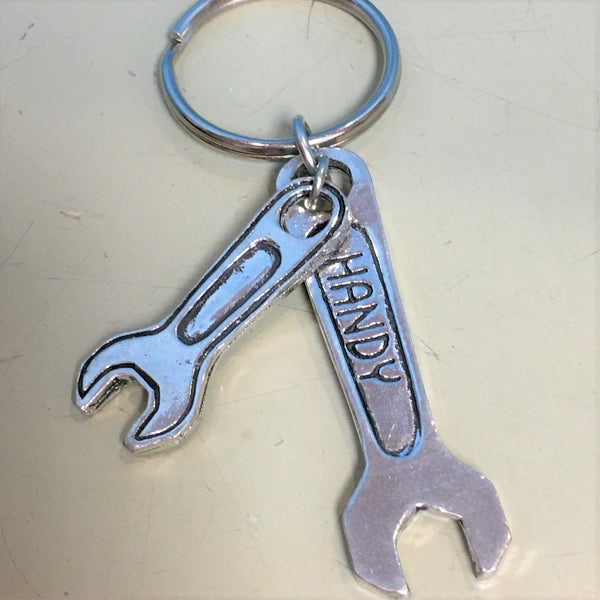 Key Chain with Tools-Pewter