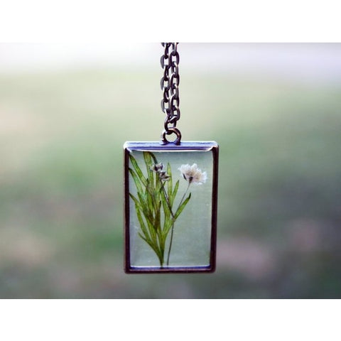 Birth Flower Necklace May Lily of the Valley