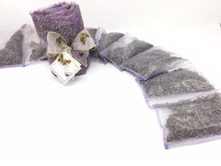 Organza Sachets By-The-Yard in Lavender
