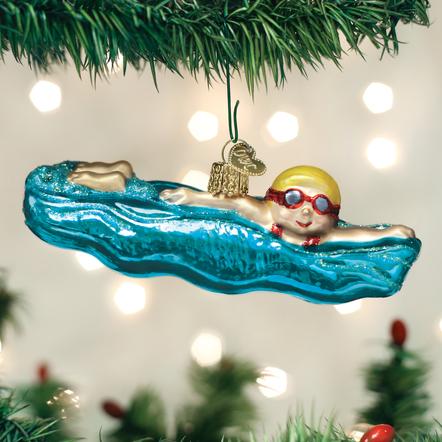 Old World Christmas Swimmer