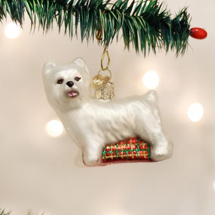 Old World Christmas Westie