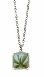 Necklace Rosemary Square Pendant