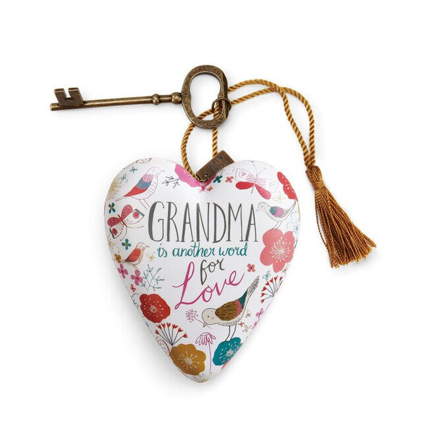 Grandma Heart with Key stand